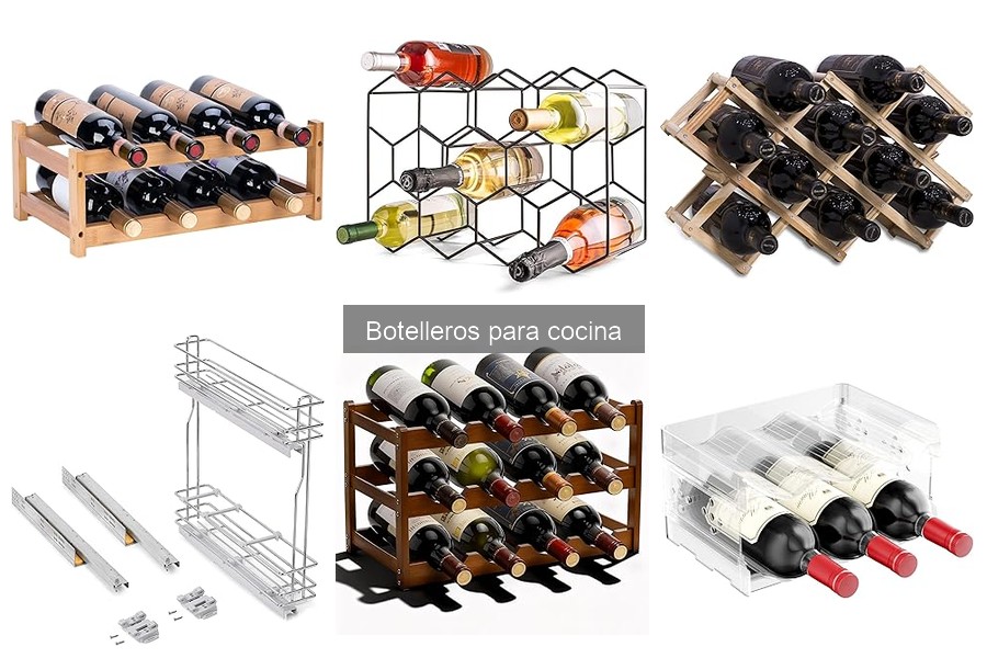 ¿Qué es un botellero para cocina? Características y funciones
