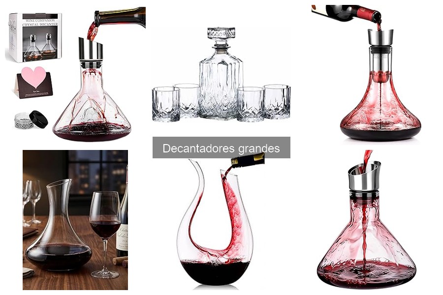 ¿Qué es un decantador grande y sus beneficios en coctelería?