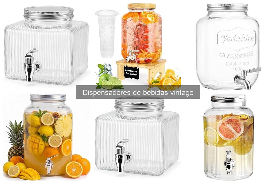 ¿Qué es un dispensador de bebidas vintage? Descubre sus características