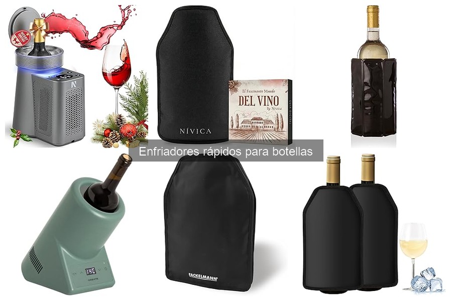 ¿Qué es un enfriador rápido para botellas? Características y uso