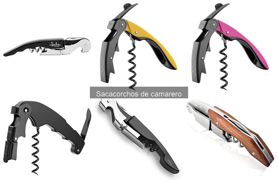 ¿Qué es un sacacorchos de camarero? Guía y componentes