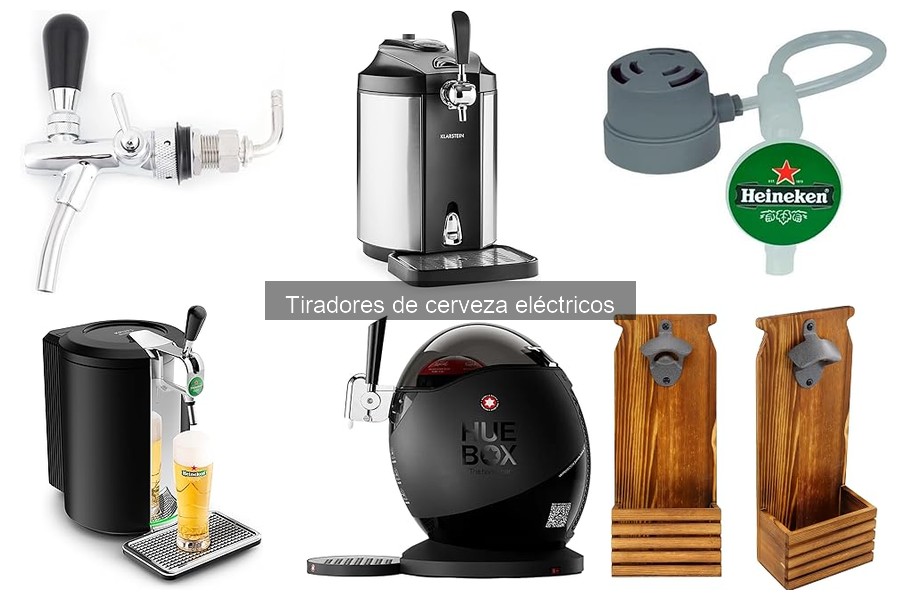 ¿Qué es un tirador de cerveza eléctrico y cómo funciona?