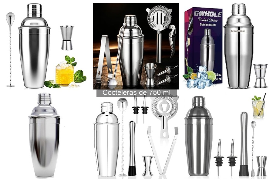 ¿Qué es una coctelera de 750 ml? Descubre sus ventajas