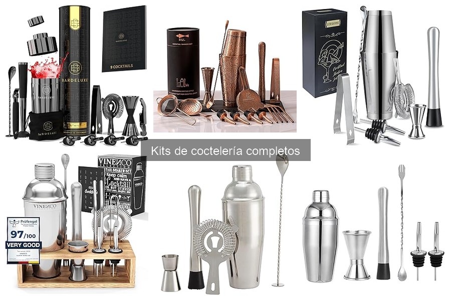 ¿Qué kit de coctelería elegir para tus cócteles favoritos?