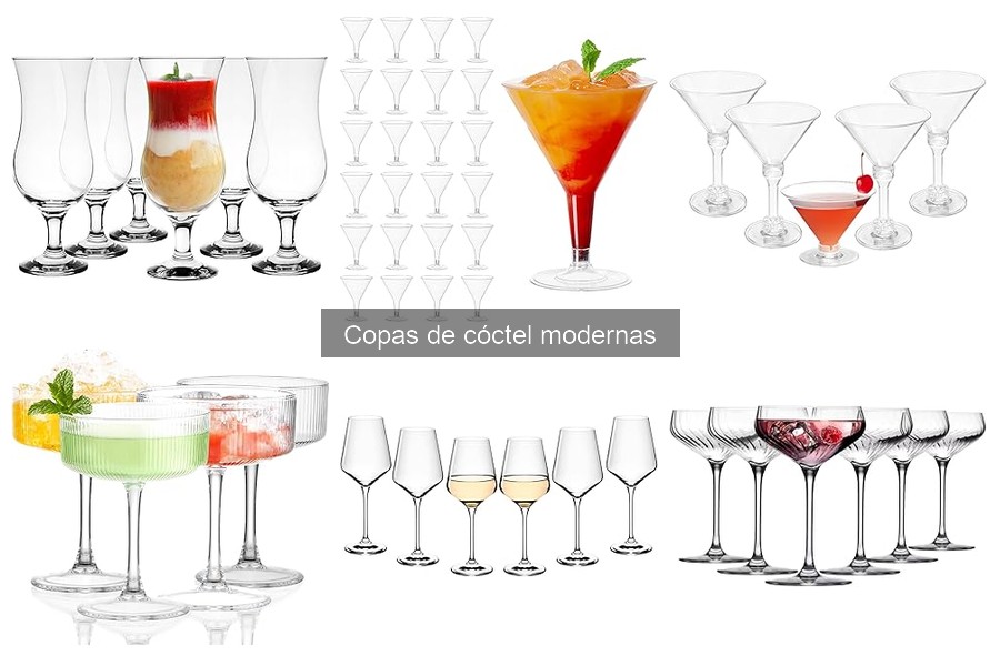 ¿Qué problemas comunes afectan a las copas de cóctel modernas?