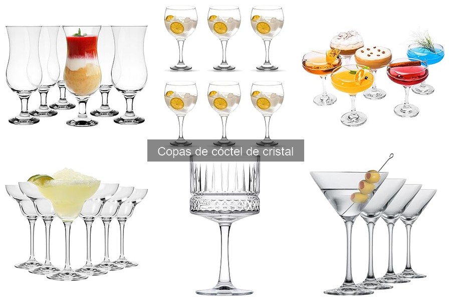 ¿Qué son las copas de cóctel de cristal? Guía básica