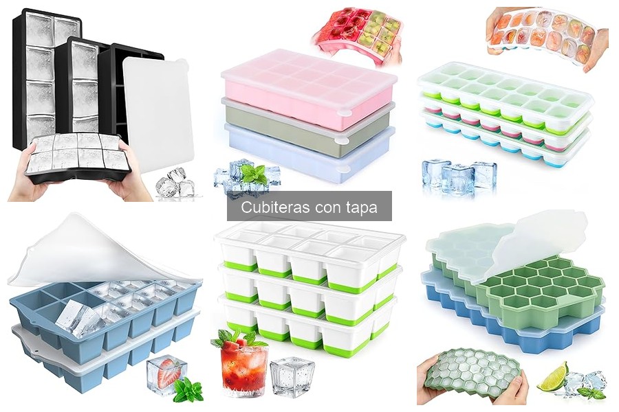 ¿Qué son las cubiteras con tapa? Ventajas y características