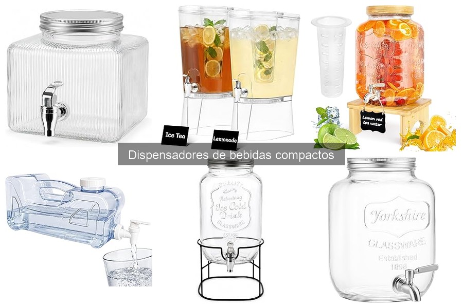 Qué son los dispensadores de bebidas compactos: guía