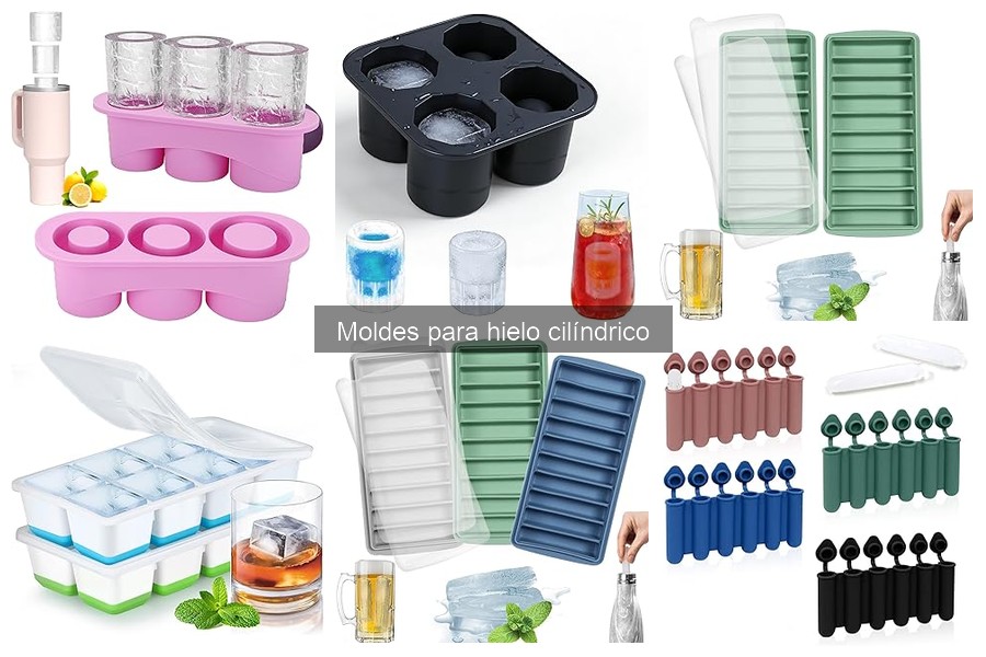 ¿Qué son los moldes para hielo cilíndrico? Descúbrelos aquí