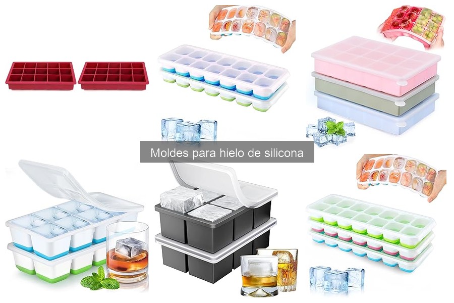 Qué son los moldes para hielo de silicona: ventajas y más
