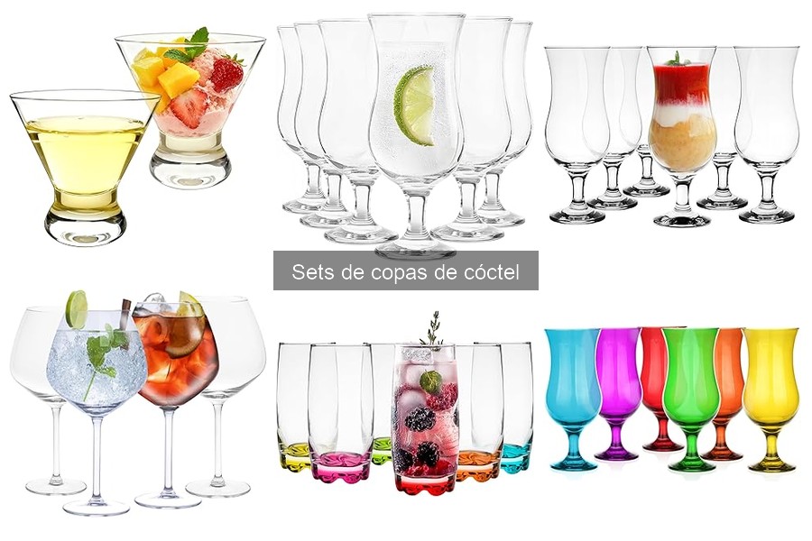 ¿Qué son los sets de copas de cóctel? Guía básica