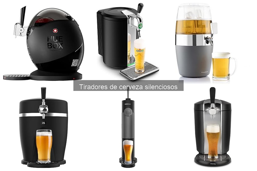 ¿Qué son los tiradores de cerveza silenciosos?