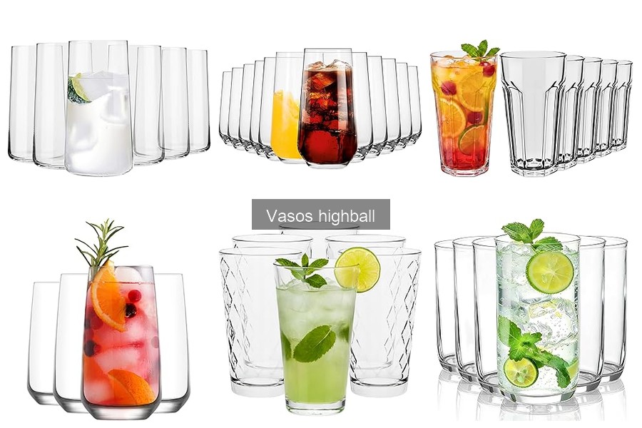 ¿Qué son los vasos highball? Características y usos