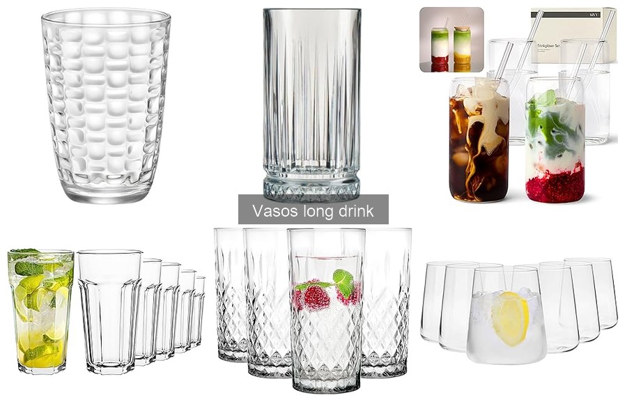 ¿Qué son los vasos long drink? Características y usos