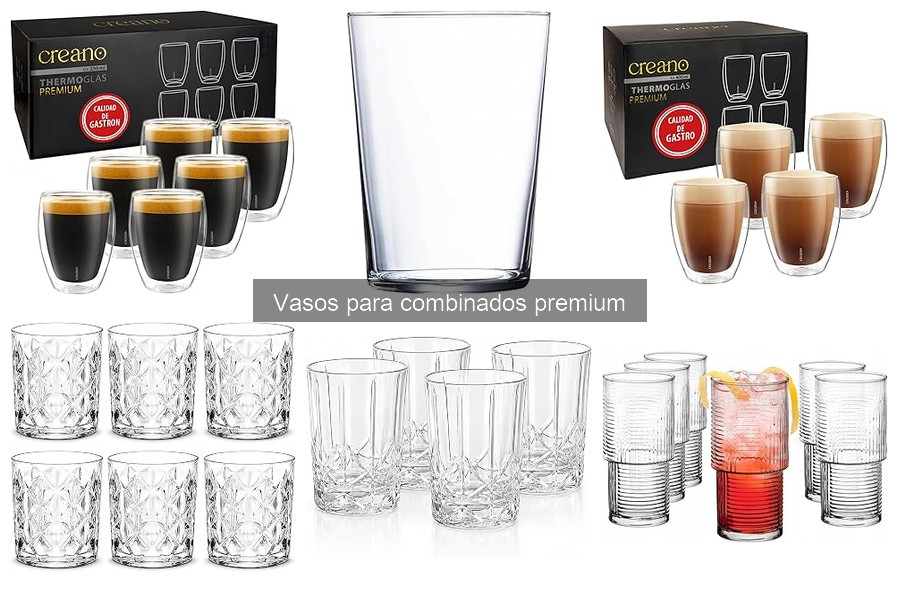 ¿Qué son los vasos para combinados premium? Descúbrelos