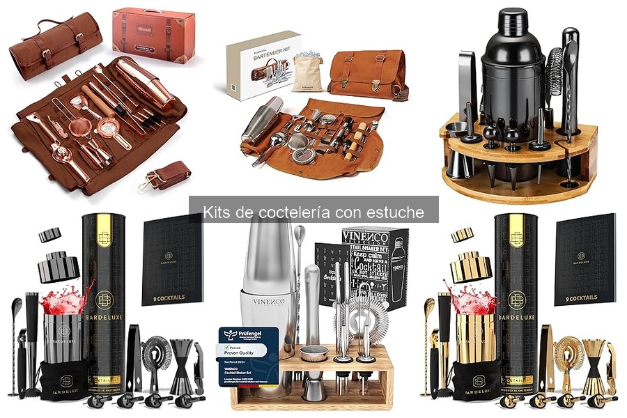 Recetas de Cócteles para Principiantes con Kit de Coctelería