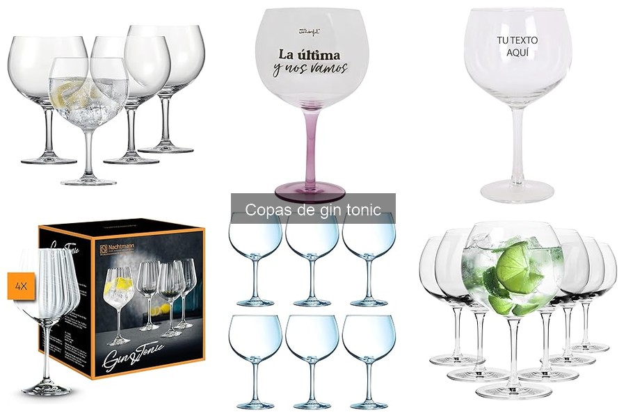 Recetas de Gin Tonic para Disfrutar en Copas Perfectas