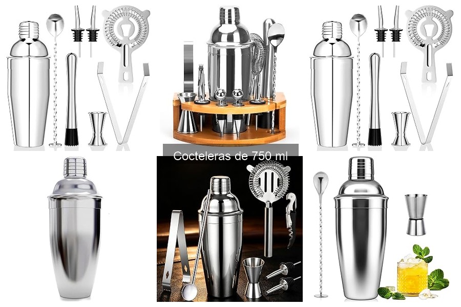 Recetas fáciles para coctelera de 750 ml: ¡Sorprende en casa!
