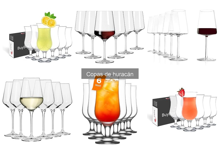 Reseñas de las Copas de Huracán Más Vendidas en Amazon