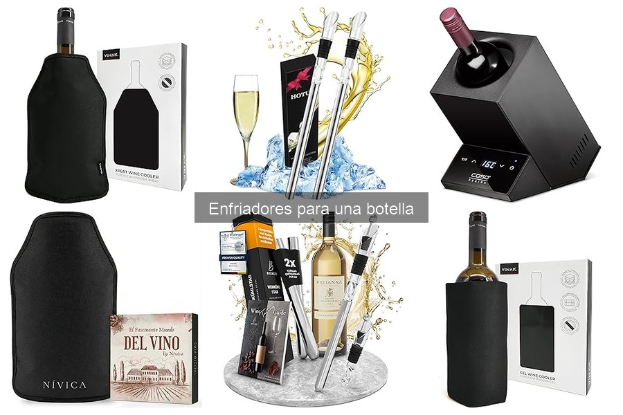 ¿Se pueden enfriar botellas de vino con un enfriador normal?