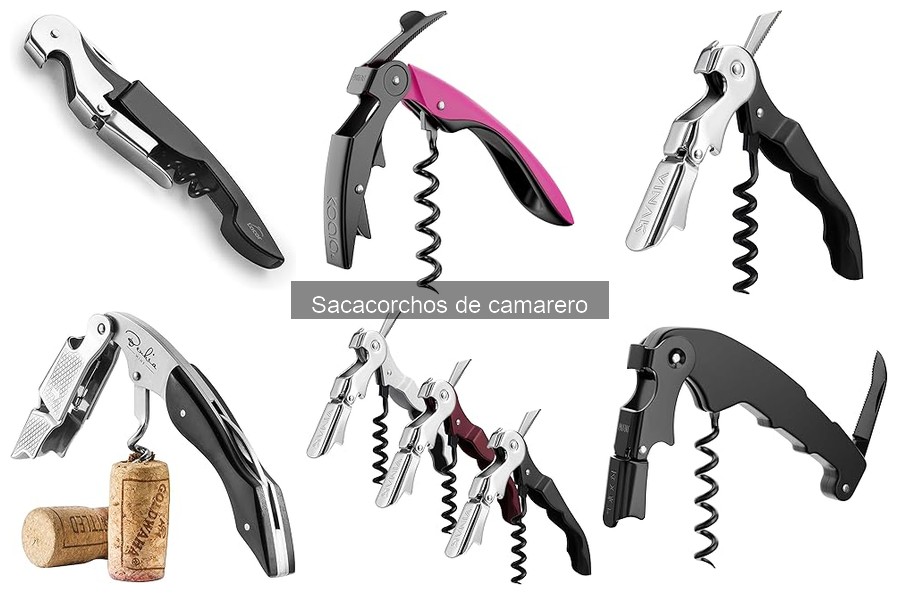 Soluciona problemas comunes con sacacorchos de camarero