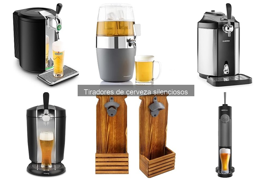 Soluciona problemas comunes con tiradores de cerveza silenciosos