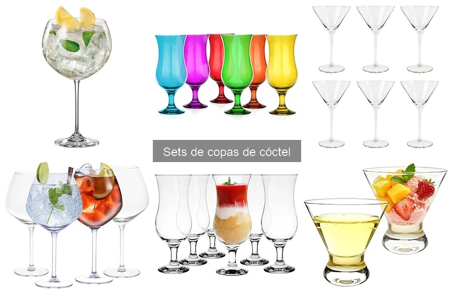 ¿Son necesarios los sets de copas de cóctel para disfrutar?
