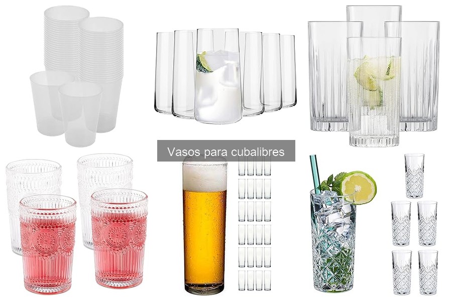 ¿Son reutilizables los vasos para cubalibres? Ventajas y desventajas