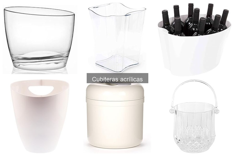 ¿Son seguras las cubiteras acrílicas para alimentos?