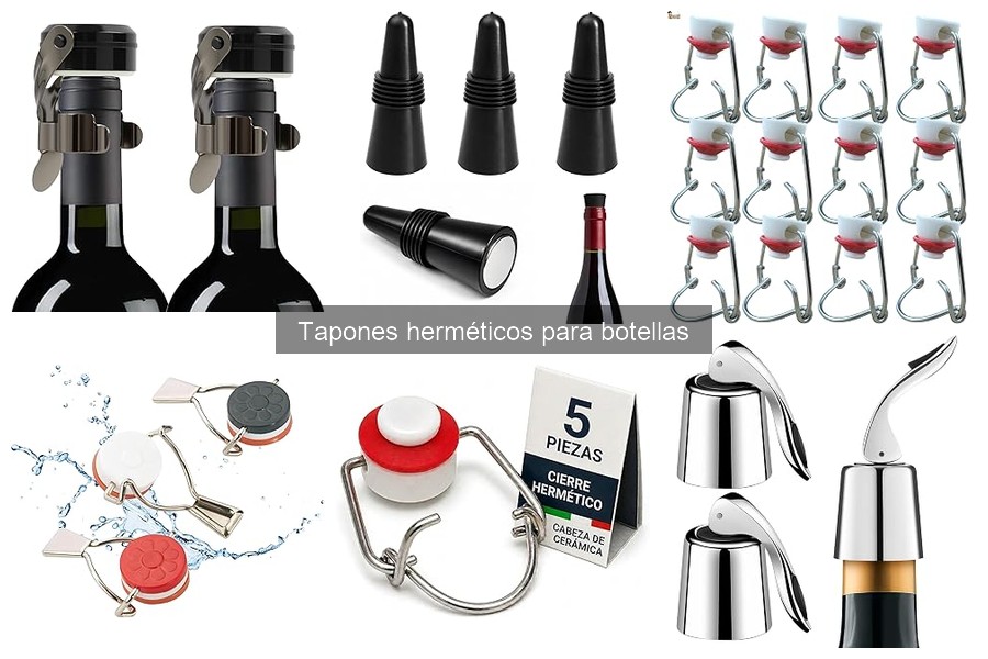 Tapones herméticos en botellas de agua: ¿son efectivos?
