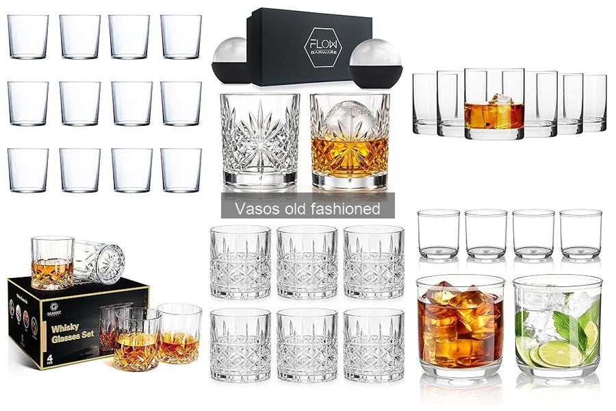 Tendencias en el diseño de vasos old fashioned