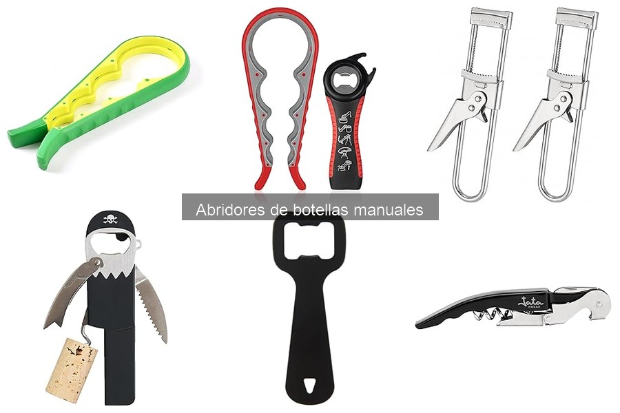 Tipos de abridores de botellas manuales: guía completa
