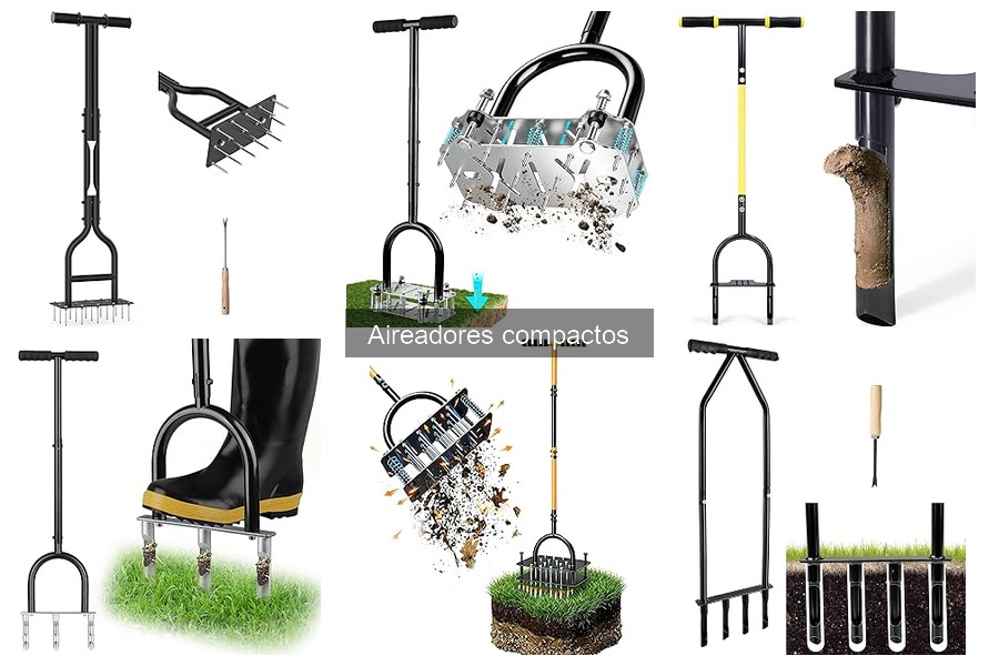 Tipos de aireadores compactos y sus características