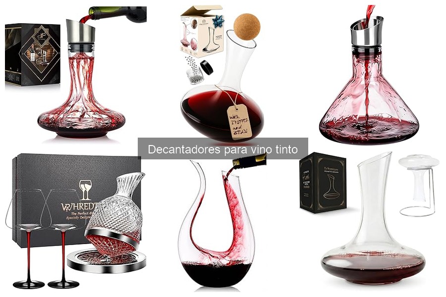 ** Tipos de Decantadores para Vino Tinto: Características y Usos