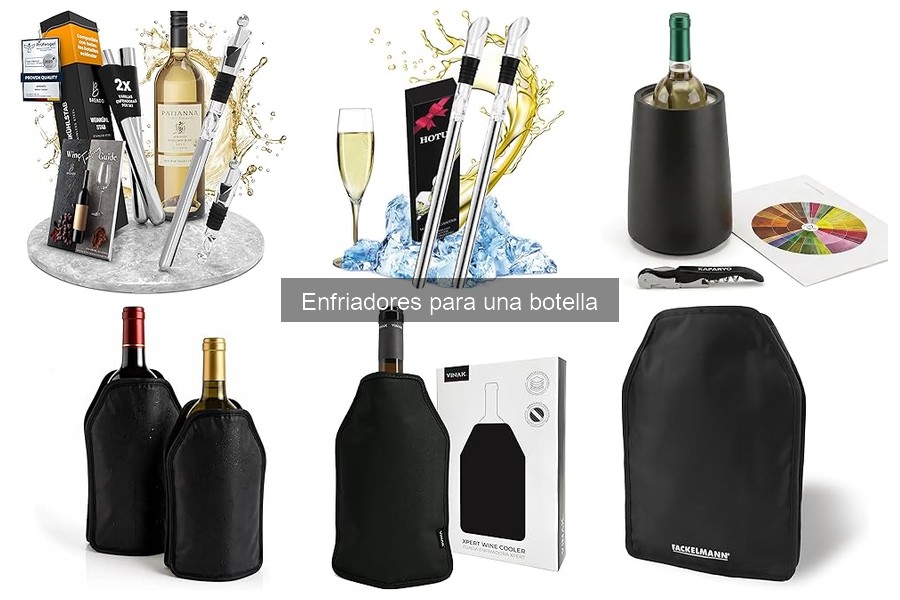 Tipos de enfriadores para botellas: guía completa