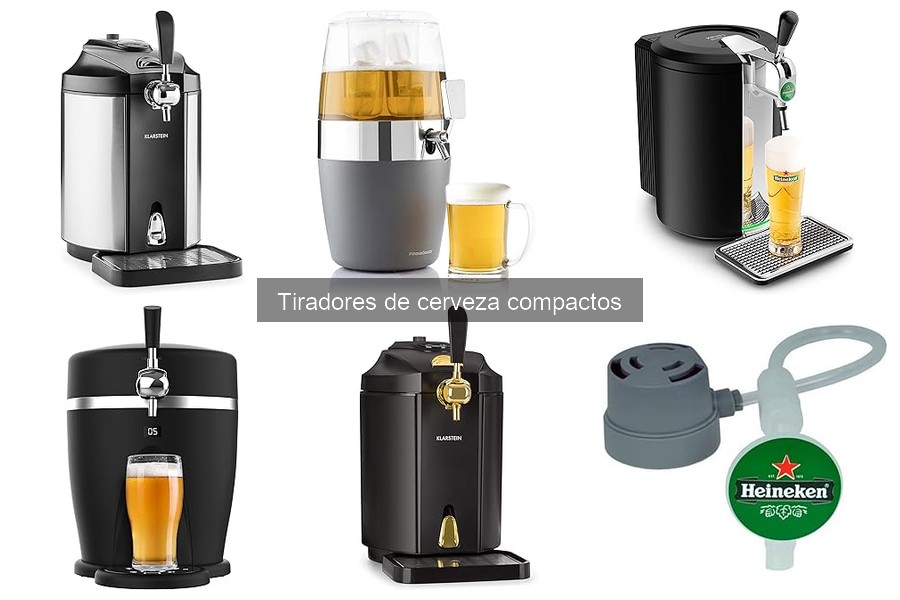Tipos de tiradores de cerveza compactos: guía completa