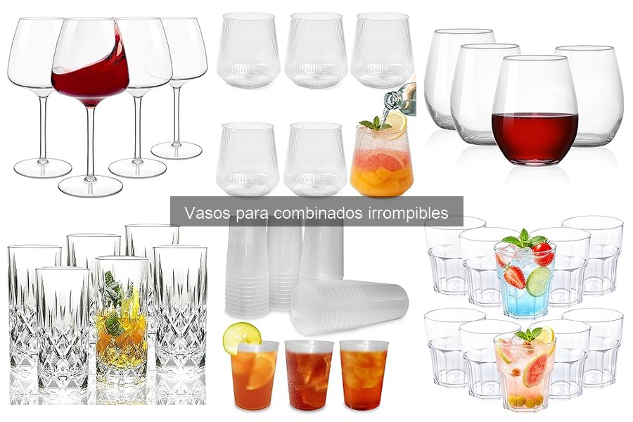 Tipos de Vasos Irrompibles: ¿Cuál Elegir para Tu Evento?
