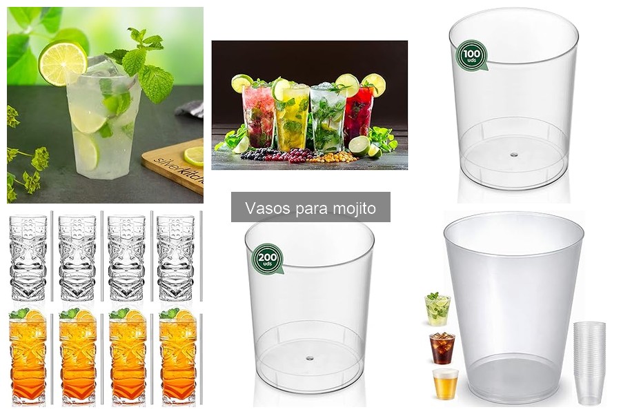 Tipos de vasos para mojito: guía para elegir el mejor