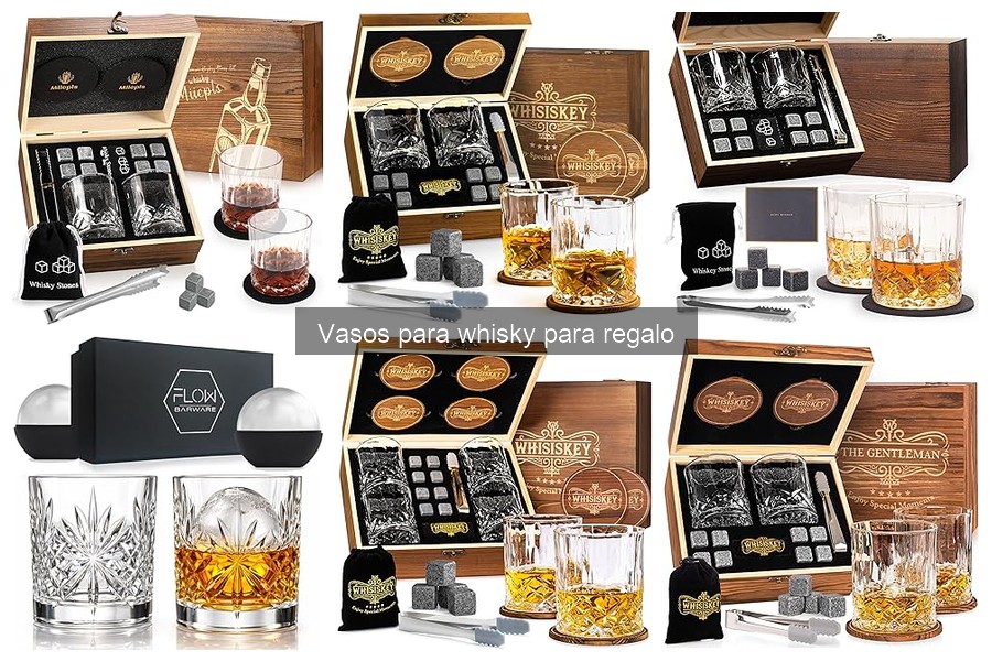 Tipos de vasos para whisky: características y recomendaciones