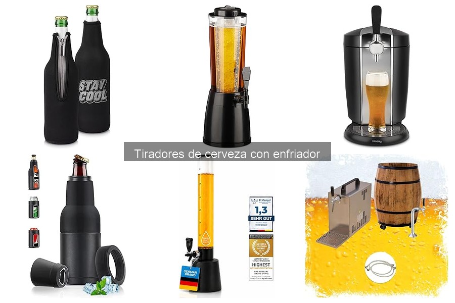 Tiradores de cerveza con enfriador vs. dispensadores convencionales
