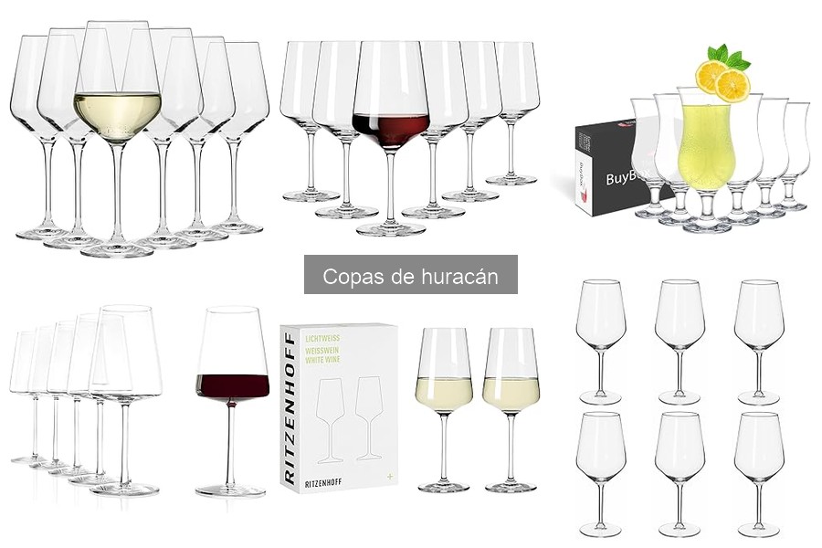 Usos creativos de las copas de huracán en eventos