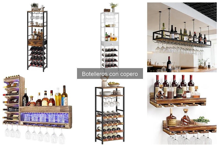 ¿Vale la pena comprar un botellero con copero?