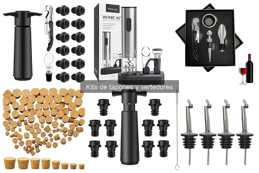 ¿Vale la pena comprar un kit de tapones y vertedores?