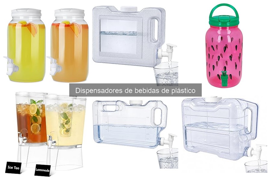 Ventajas de los dispensadores de bebidas de plástico en casa