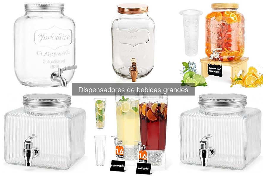 Ventajas de los dispensadores de bebidas grandes en casa
