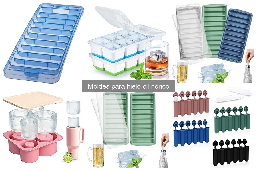 Ventajas de los moldes para hielo cilíndrico frente a otros