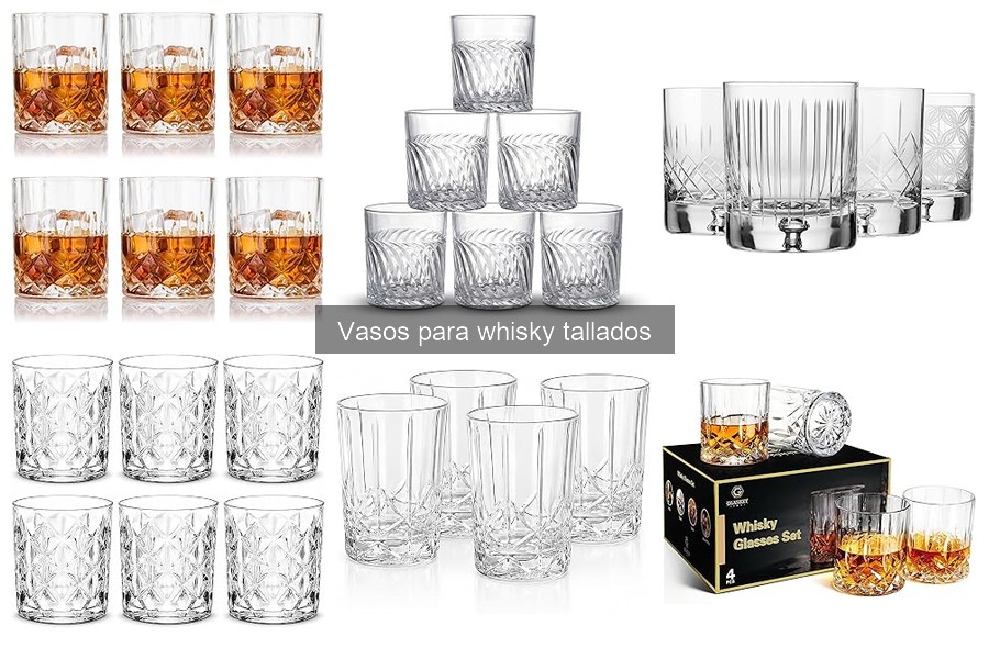 Ventajas de los Vasos Tallados para Whisky: Elegancia y Funcionalidad