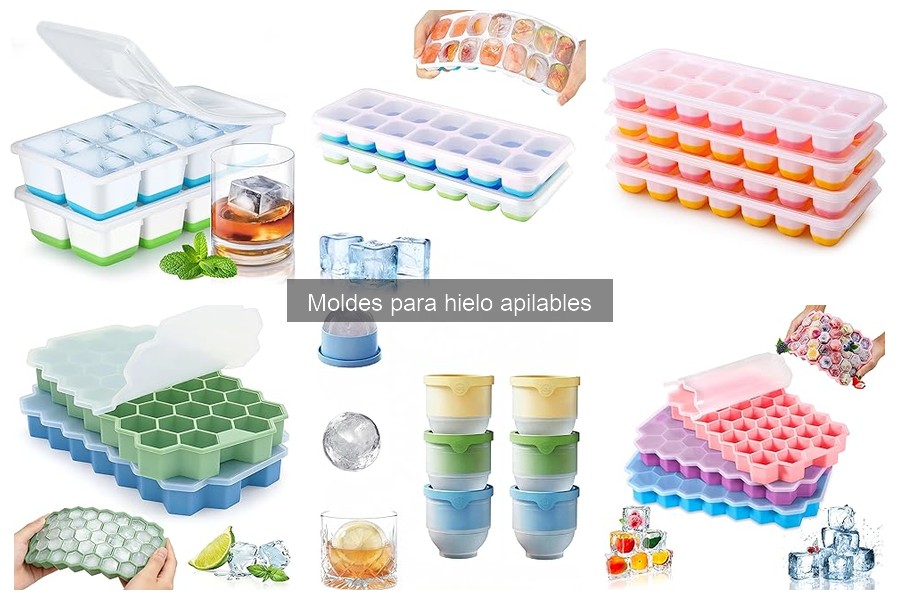 Ventajas de Moldes para Hielo Apilables frente a Tradicionales