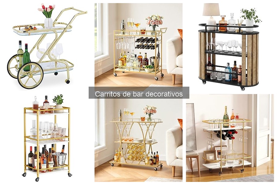Ventajas de Tener un Carrito de Bar Decorativo en Casa