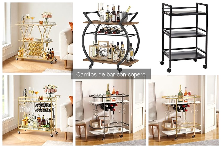 Ventajas de un Carrito de Bar con Copero en Casa